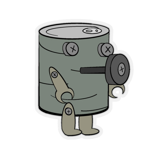 Tin Robot Sticker