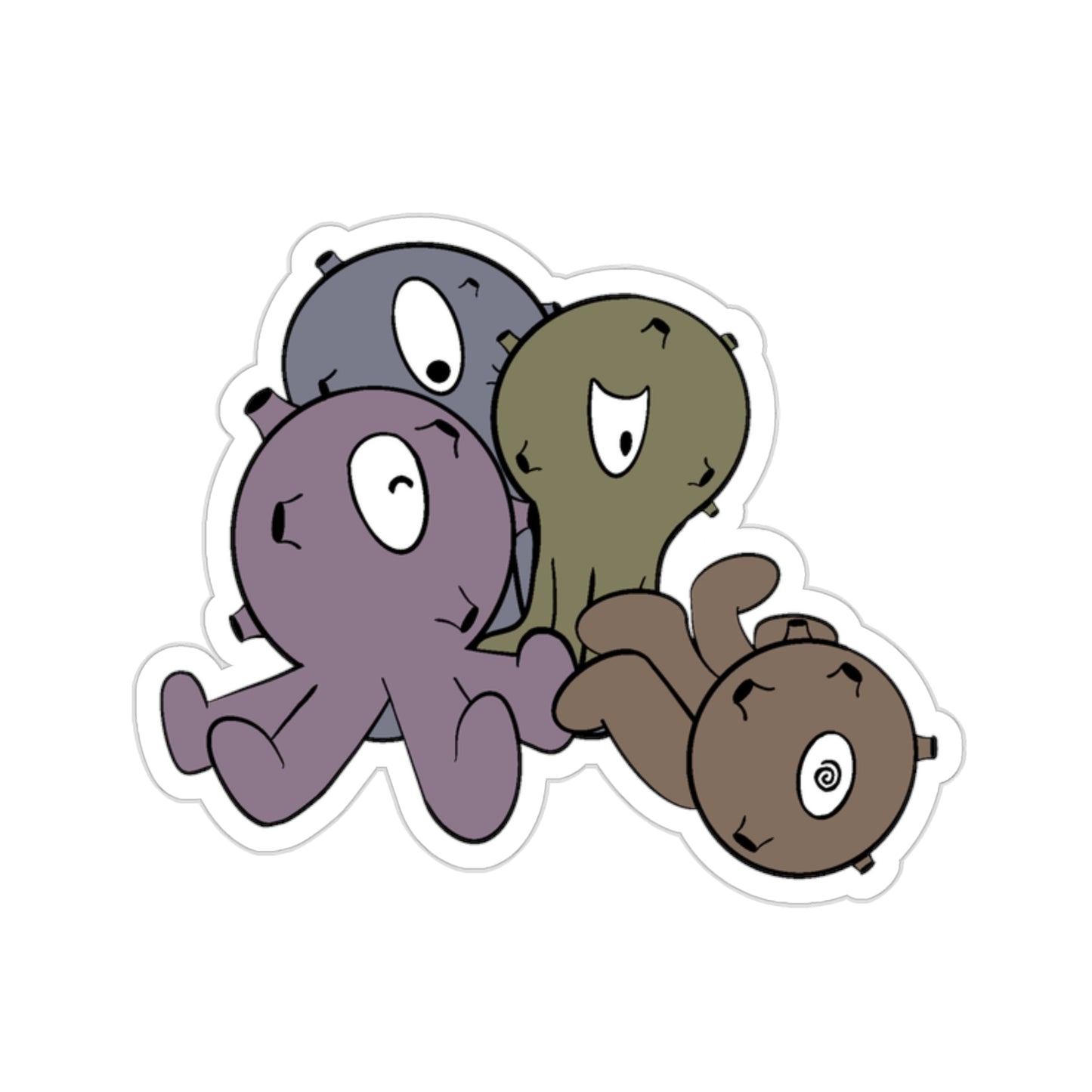 Quadruped Monster Sticker