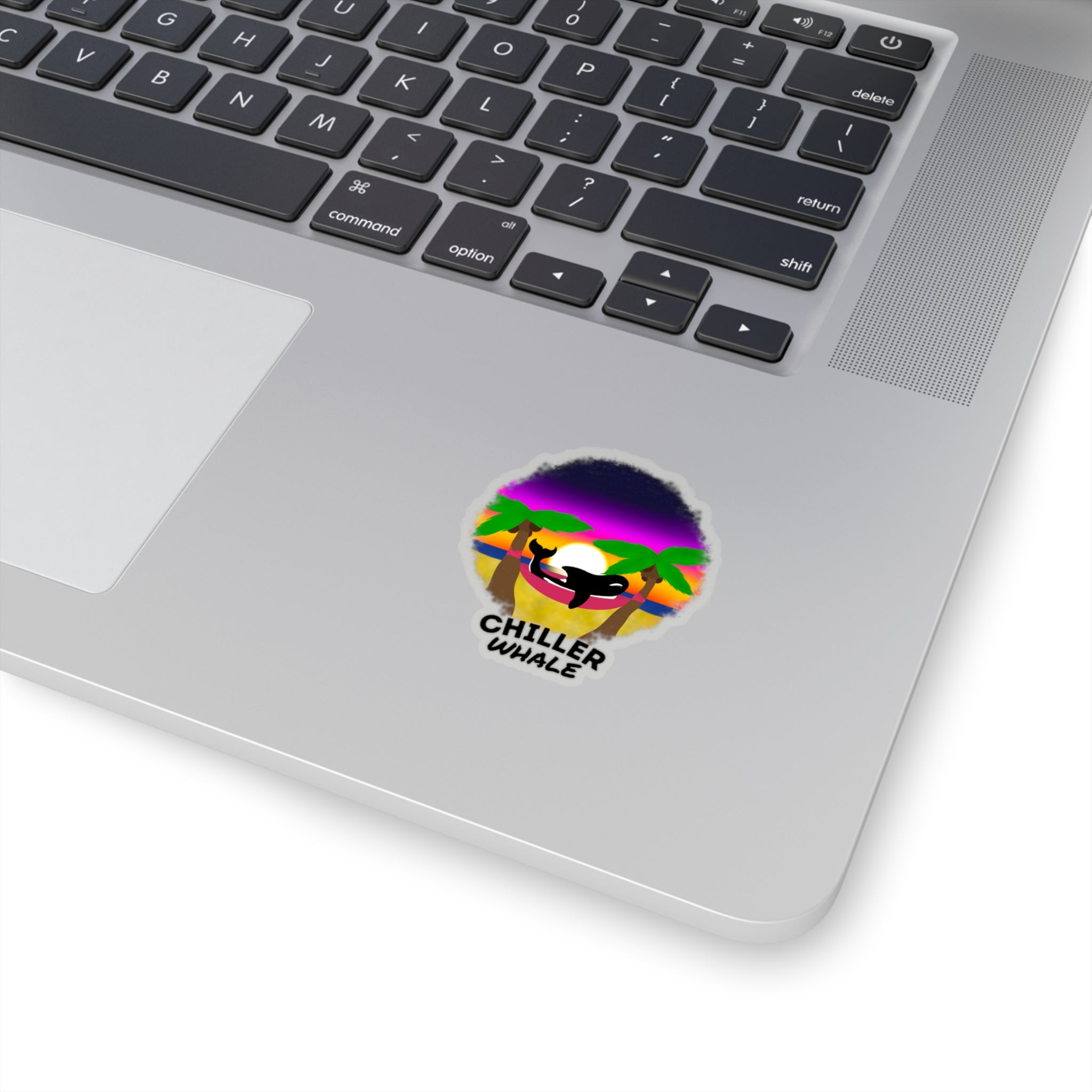Chiller Whale Sticker – B.G.B Creative